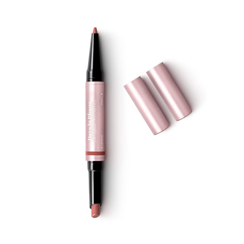 Days In Bloom 2-in-1 Vibrant Lipstick&pencil