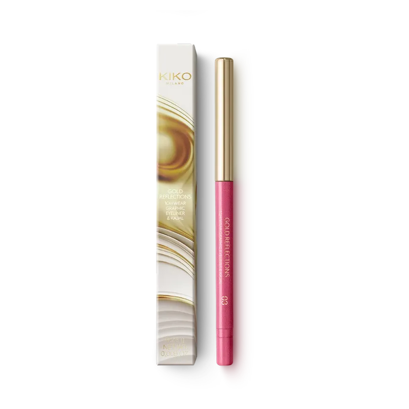 Gold Reflections 10h Wear Graphic Eyeliner & Kajal