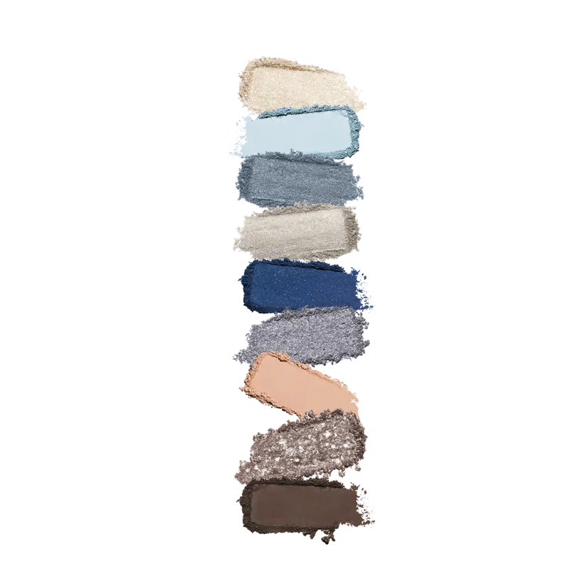 New Glamour Multi Finish Eyeshadow Palette