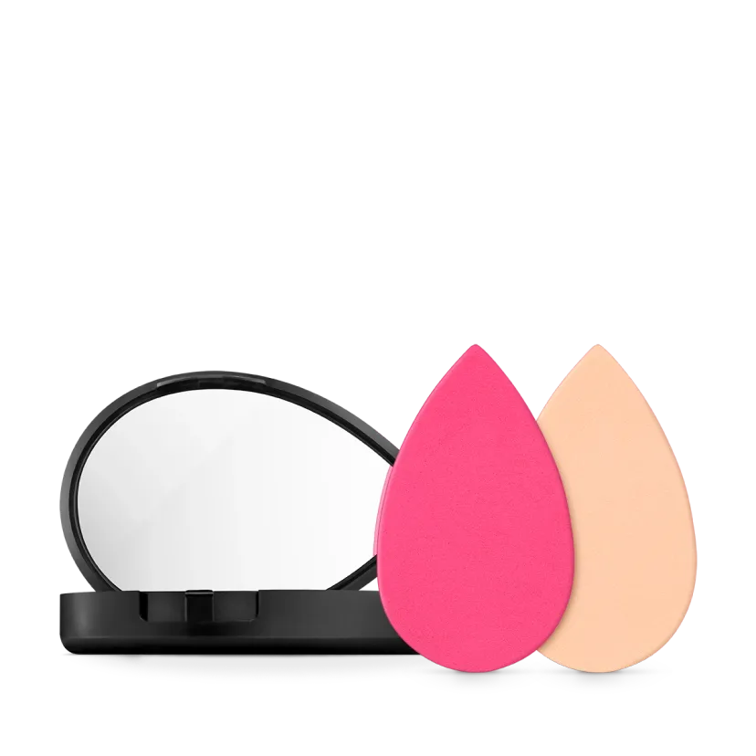 Beauty Duo: Mirror & Sponge Cover